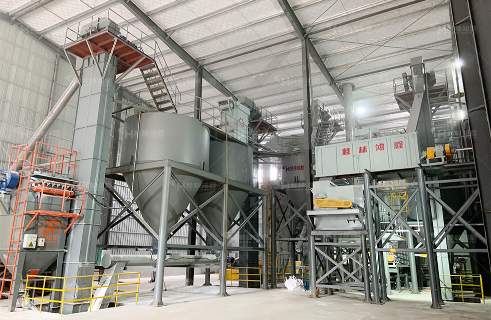 湖北某环保企业时产10吨熟石灰消化粉磨项目